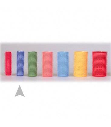 BUCLES VELCRO 15MM LILA (X6)
