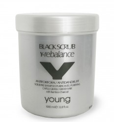 MASCARILLA YOUNG Y-REBALANCE BLACK SCRUB 1000ML