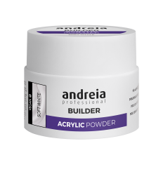 SOFT WHITE BUILDER ACRYLIC POWDER 35ML ANDREIA