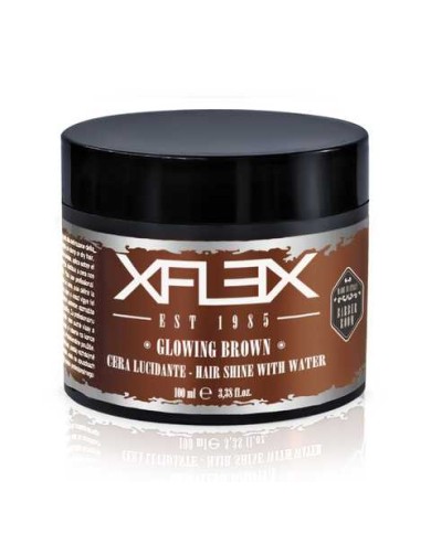 XFLEX GLOWING BROWN HAIR WAX 100 ml